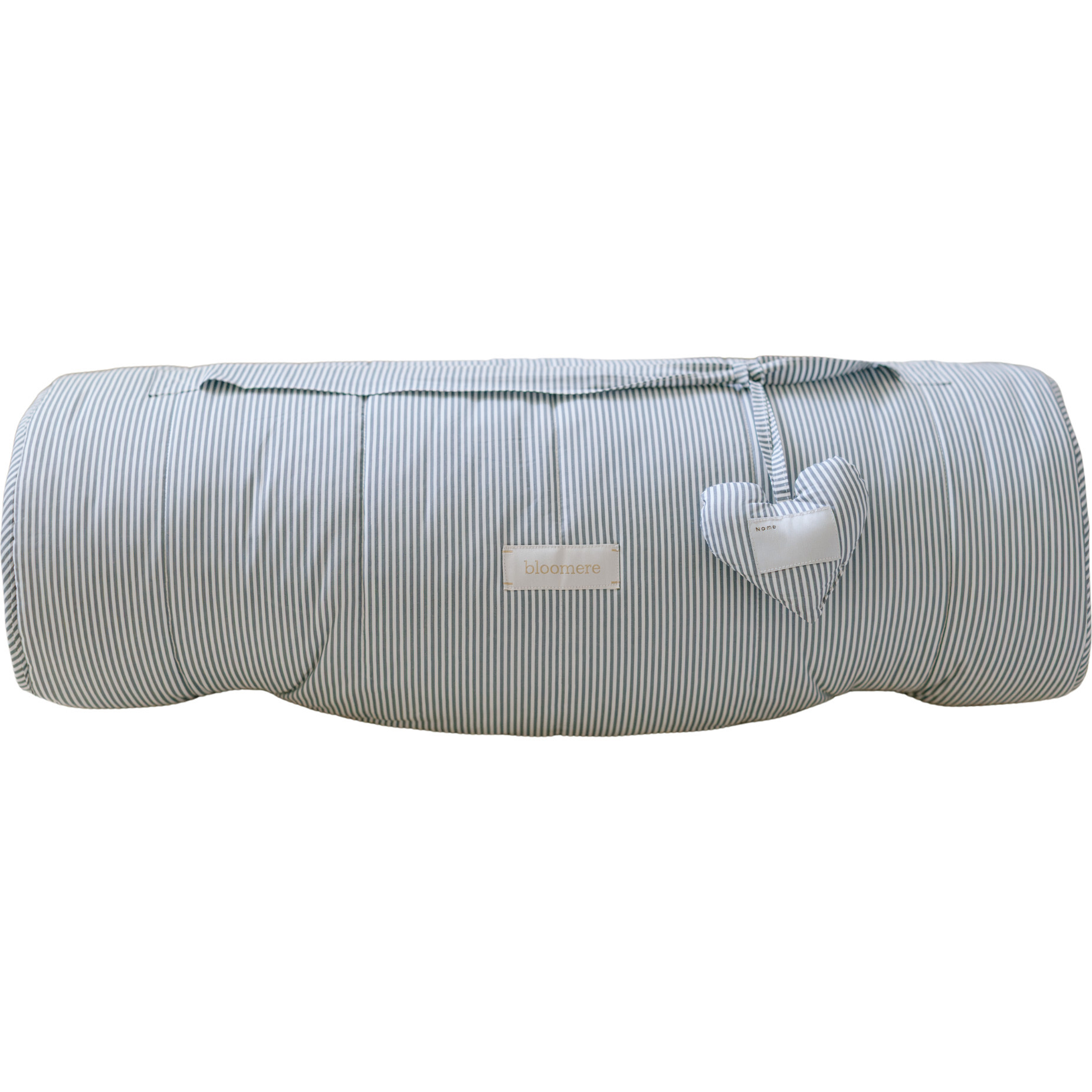 Organic Toddler Nap Roll-N-Rest Mat Set, Modern Stripe - Nap Mats - 1