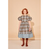 Take On A New Meaning Dress, Blue Moon Check - Dresses - 1 - thumbnail