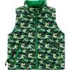 Casey Reversible Down Vest, Dino Camo - Vests - 1 - thumbnail