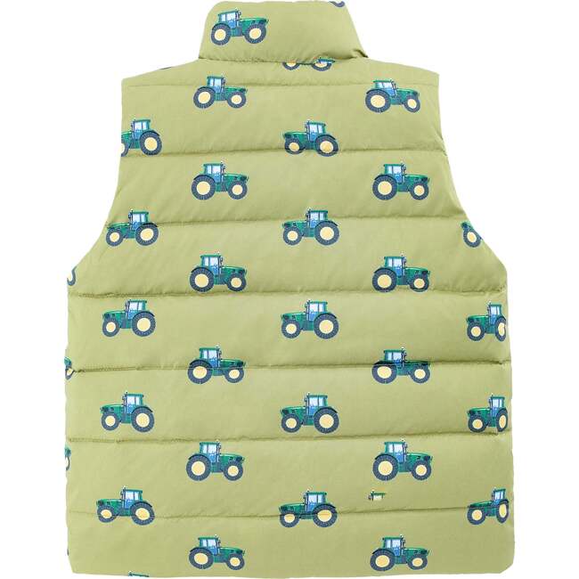 Casey Reversible Down Vest, Green Machine - Vests - 2