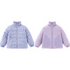 Blake Reversible Down Puffer, Purple Wisteria - Jackets - 2