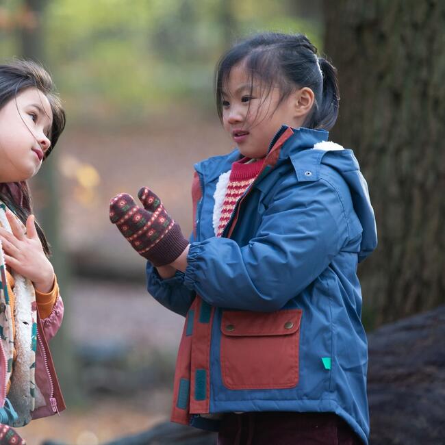 Moonlight Blue Recycled Waterproof Winter Coat, Blue - Coats - 6