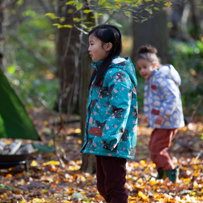 Winter Rabbits Recycled Waterproof Adventure Winter Coat, Green