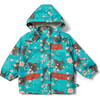 Winter Rabbits Recycled Waterproof Adventure Winter Coat, Green - Coats - 5 - thumbnail