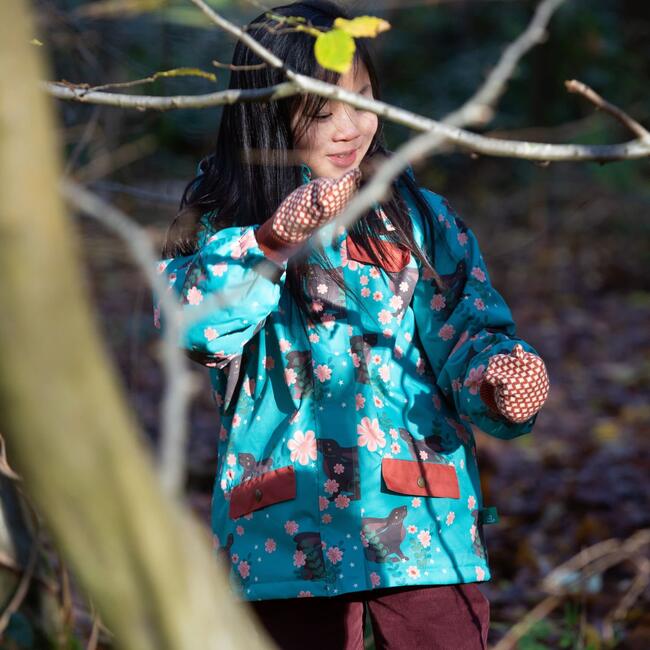 Winter Rabbits Recycled Waterproof Adventure Winter Coat, Green - Coats - 8