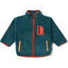 Dragonfly Zip Up Cosy Recycled Fleece Jacket, Blue - Jackets - 1 - thumbnail