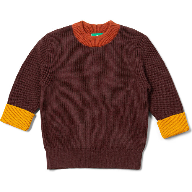 Chocolate Snuggly Knitted Jumper, Brown