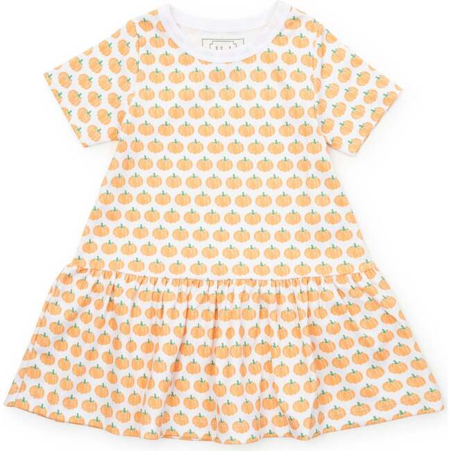 Lottie Girls' Dress, Harvest Pumpkin