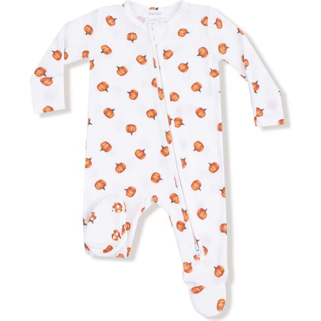 2 Way Zipper Footie Little Pumpkins
