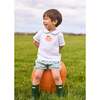 Applique Peter Pan Banded Short Set, Pumpkin - Mixed Apparel Set - 5