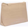 Insulated Small Snack Pouch, Cream Croc - Lunchbags - 2