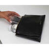 Insulated Small Snack Pouch, Black Croc - Lunchbags - 5