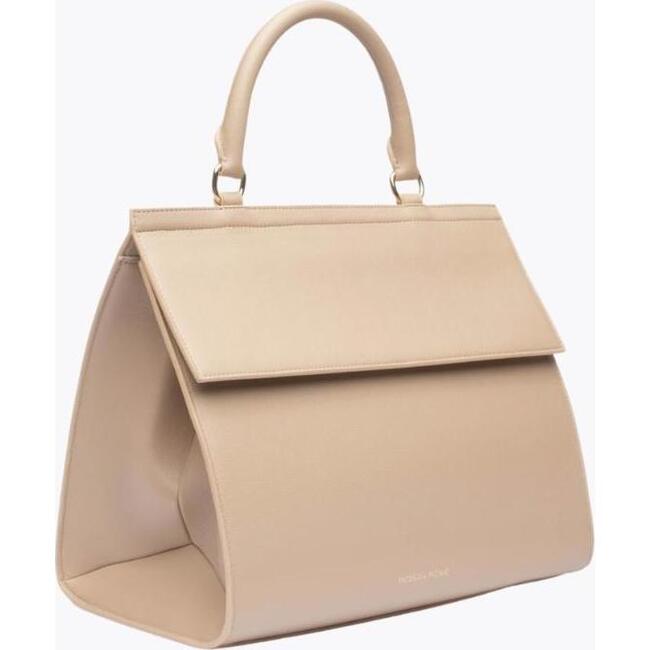 Large, Insulated, Chic Lunchbox, Cream - Lunchbags - 2