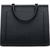 Large, Insulated, Chic Lunchbox, Black - Lunchbags - 3