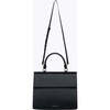Large, Insulated, Chic Lunchbox, Black - Lunchbags - 5