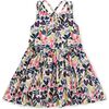 Strappy Back Skirted Dress, Amazon Rainforest Floral - Dresses - 2