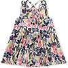 Strappy Back Skirted Dress, Amazon Rainforest Floral - Dresses - 4