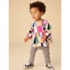 Boho Top & Pants Baby Set, Pojagi Patchwork - Mixed Apparel Set - 2
