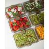 Stackable, Microwave + Dishwasher Safe Food Container Set, 1 Set - Lunchbags - 4