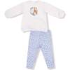 Oversized Puff Sweatshirt and Legging Set, Country Calico - Mixed Apparel Set - 1 - thumbnail