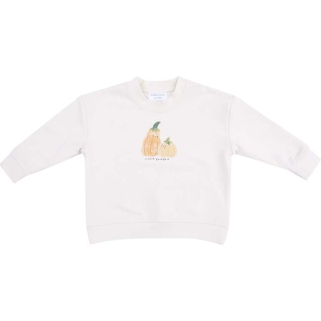 Halloween Little Pumpkin Drop Sleeve Sweatshirt