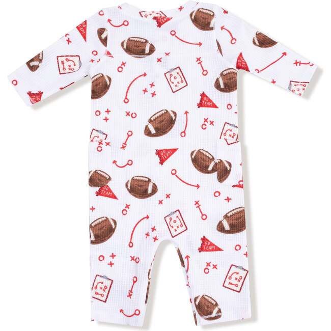 Uni Romper, Touchdown Time Red - Rompers - 2