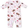 Uni Romper, Touchdown Time Red - Rompers - 2