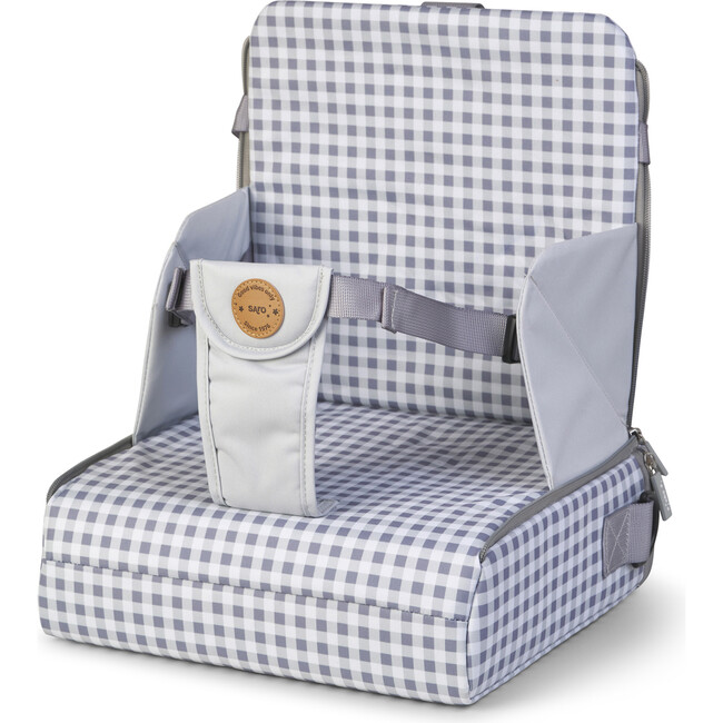 Gray Vichy Feeding Fun Portable Booster Feeding Set - Booster Seats - 2