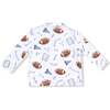 Polo Long Sleeve Shirt, Touchdown Time Navy - Polo Shirts - 2