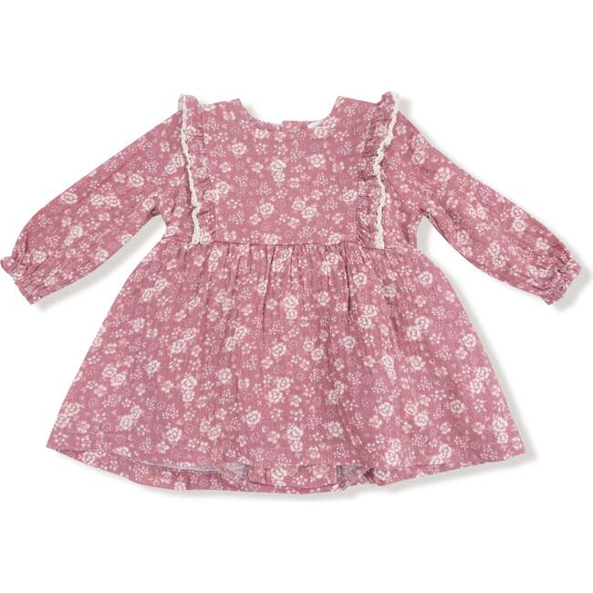 Ruffle Long Sleeve Bubble with Skirt, Bandana Floral