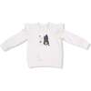 Halloween Trick or Treat Ruffle Sweatshirt - Sweatshirts - 1 - thumbnail