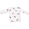 Long Sleeve Loungewear Set, Mini Horses - Mixed Apparel Set - 3
