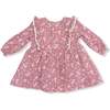 Ruffle Long Sleeve Bubble with Skirt, Bandana Floral - Dresses - 2