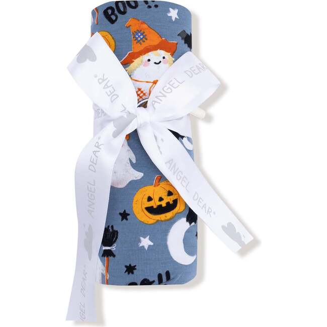 Glow In The Dark Swaddle Blanket, Costumed Ghosts - Swaddles - 2