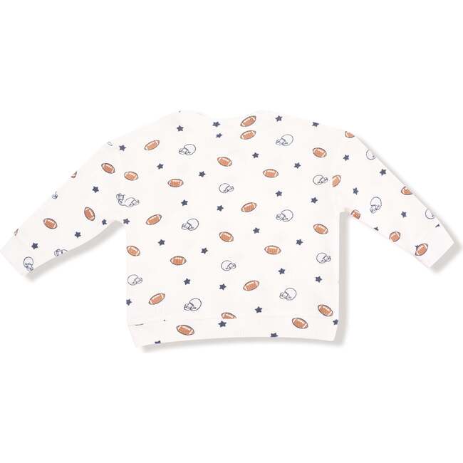 Drop Sleeve Shirt with Pocket and Jogger, Footballs and Stars - Mixed Apparel Set - 3