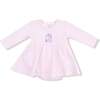 Long Sleeve Play Bodysuit Dress, Sibling Stripes - Dresses - 1 - thumbnail
