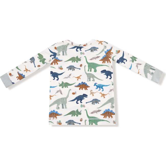 Long Sleeve Loungewear Set, Washy Dinos - Mixed Apparel Set - 2