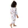 Ruffle Sleeve Romper, Touchdown Time Lavender - Rompers - 3