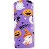 Glow In The Dark Swaddle Blanket, Costumed Ghosts Purple - Swaddles - 3