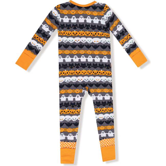 Glow In The Dark Convertible Romper, Halloween Paper Garland - Rompers - 3