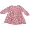 Smocked Ruffle Long Sleeve Dress, Bandana Floral - Dresses - 2