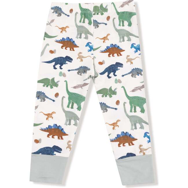 Long Sleeve Loungewear Set, Washy Dinos - Mixed Apparel Set - 3