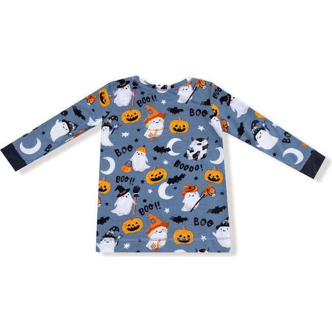 Glow In The Dark Long Sleeve Loungewear Set, Costumed Ghosts - Mixed Apparel Set - 5