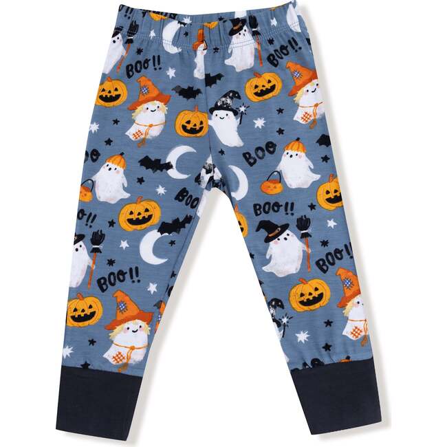 Glow In The Dark Long Sleeve Loungewear Set, Costumed Ghosts - Mixed Apparel Set - 6