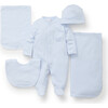 Gift Set w/ Gift Box, Blue Stripes - Mixed Apparel Set - 1 - thumbnail