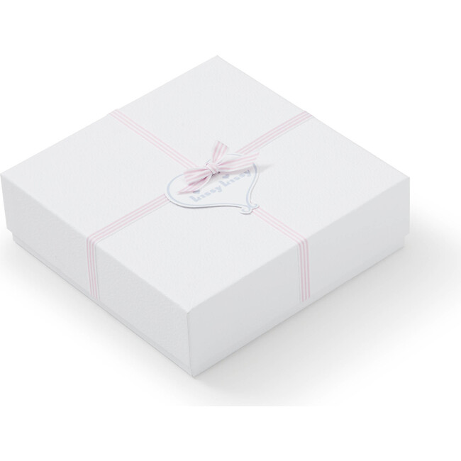 Gift Set w/ Gift Box, Pink Stripes - Mixed Apparel Set - 3