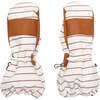 Kids Waterproof Ski Mitten, Breton Stripe - Gloves - 1 - thumbnail