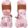 Kids Waterproof Ski Mitten, Patchwork - Gloves - 1 - thumbnail