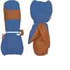 Kids Waterproof Ski Mitten, Mountain Blue - Gloves - 2