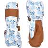 Kids Waterproof Ski Mitten, Hydrangea - Gloves - 2